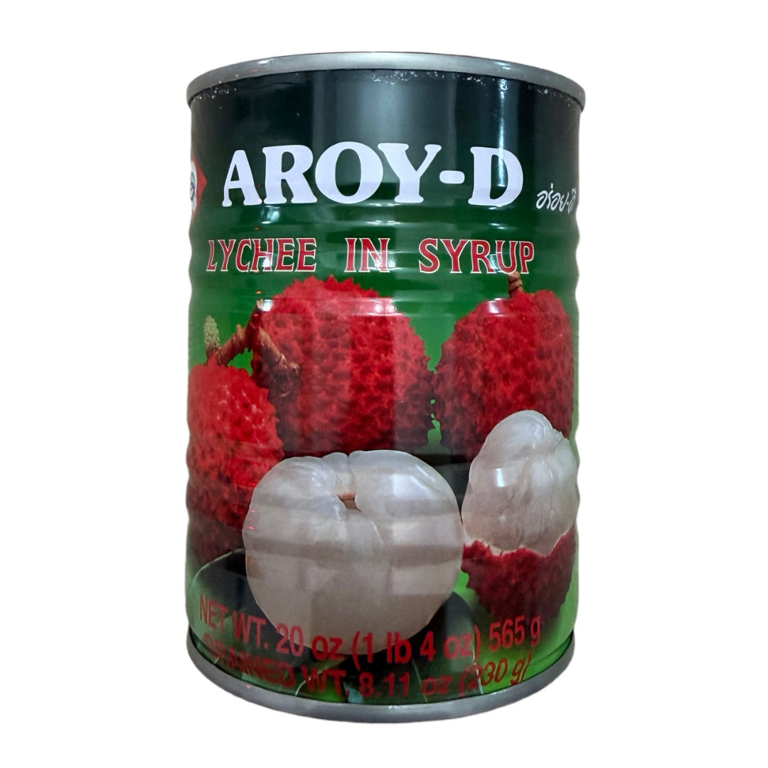 AROY-D Lychee In Syrup 20oz (565g) x 24 Can/case