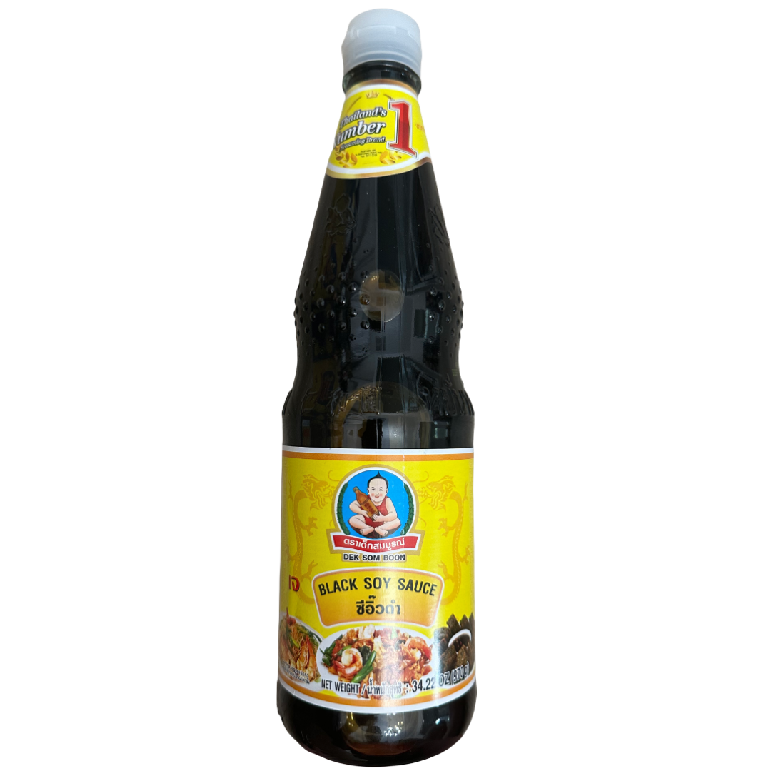Dek Som Boon Black Soy (B) Yellow Label 970g x 12botl/case