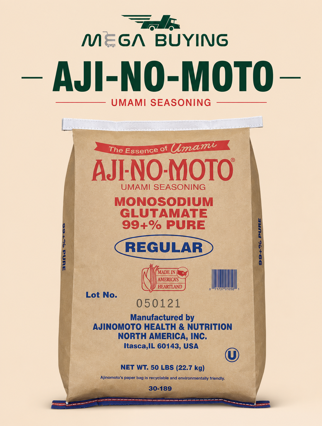 AJI-NO-MOTO MSG 50LB