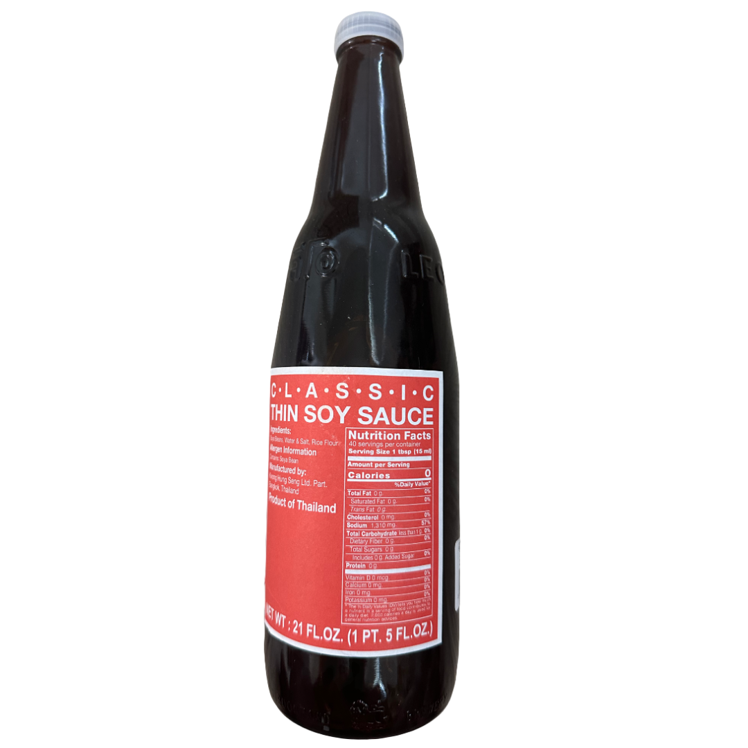 Kwong Hung Seng Thin Soy Sauce 21oz x 12botl/case