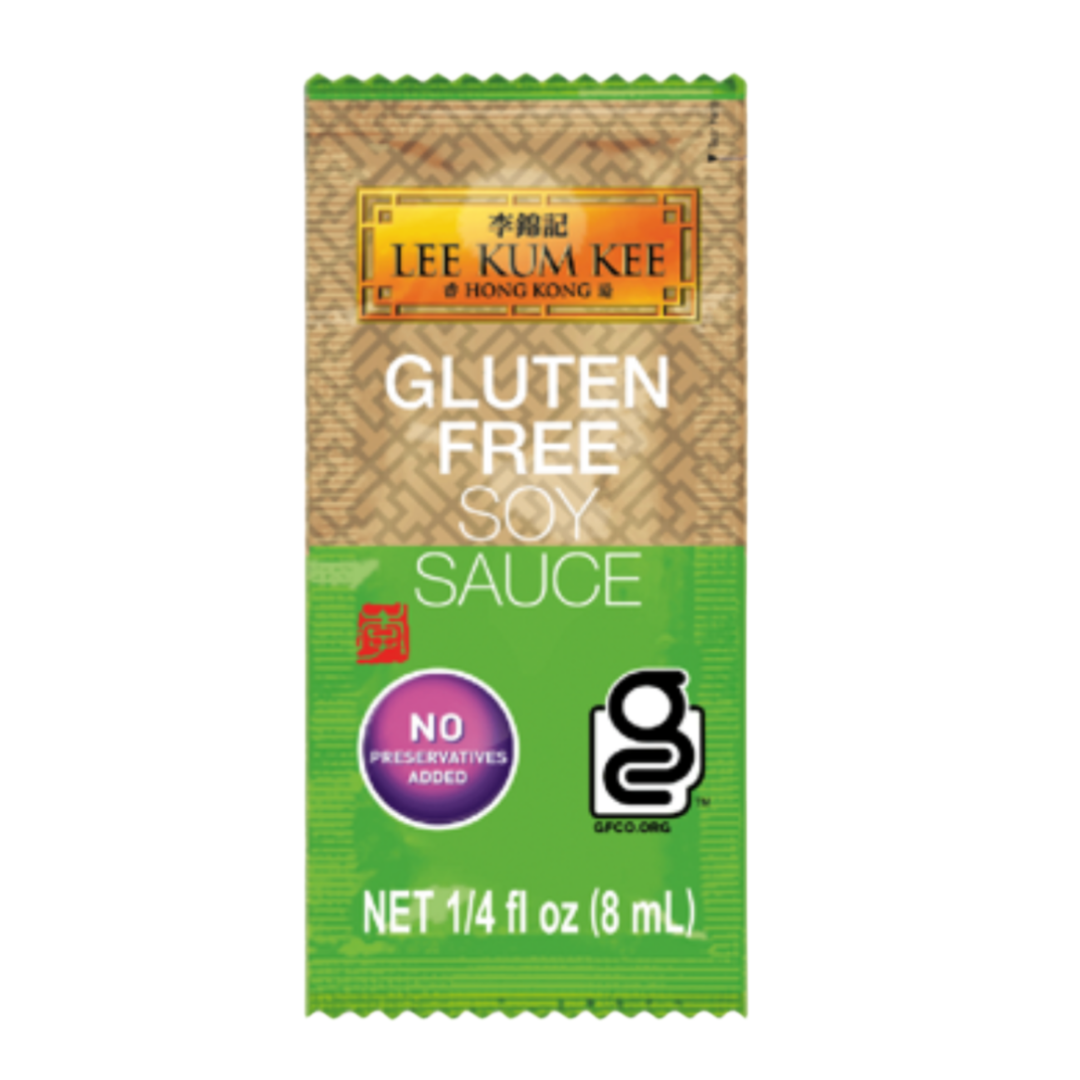 LKK Gluten Free Soy Sauce Packet 1/4fl oz (8ml) x 500ct/case