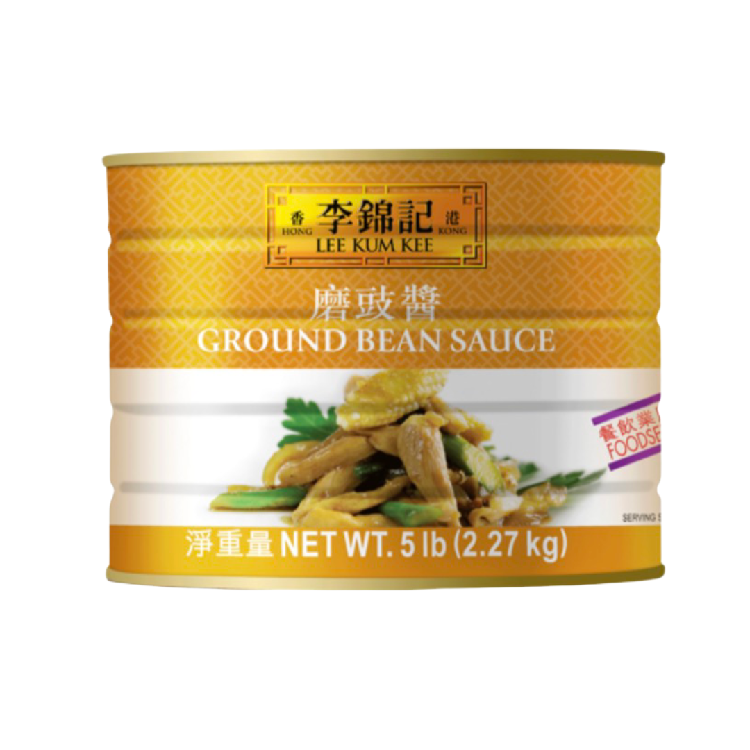 LKK Ground Bean Sauce 5LB (2.27Kg) x 6 Tin Can/case