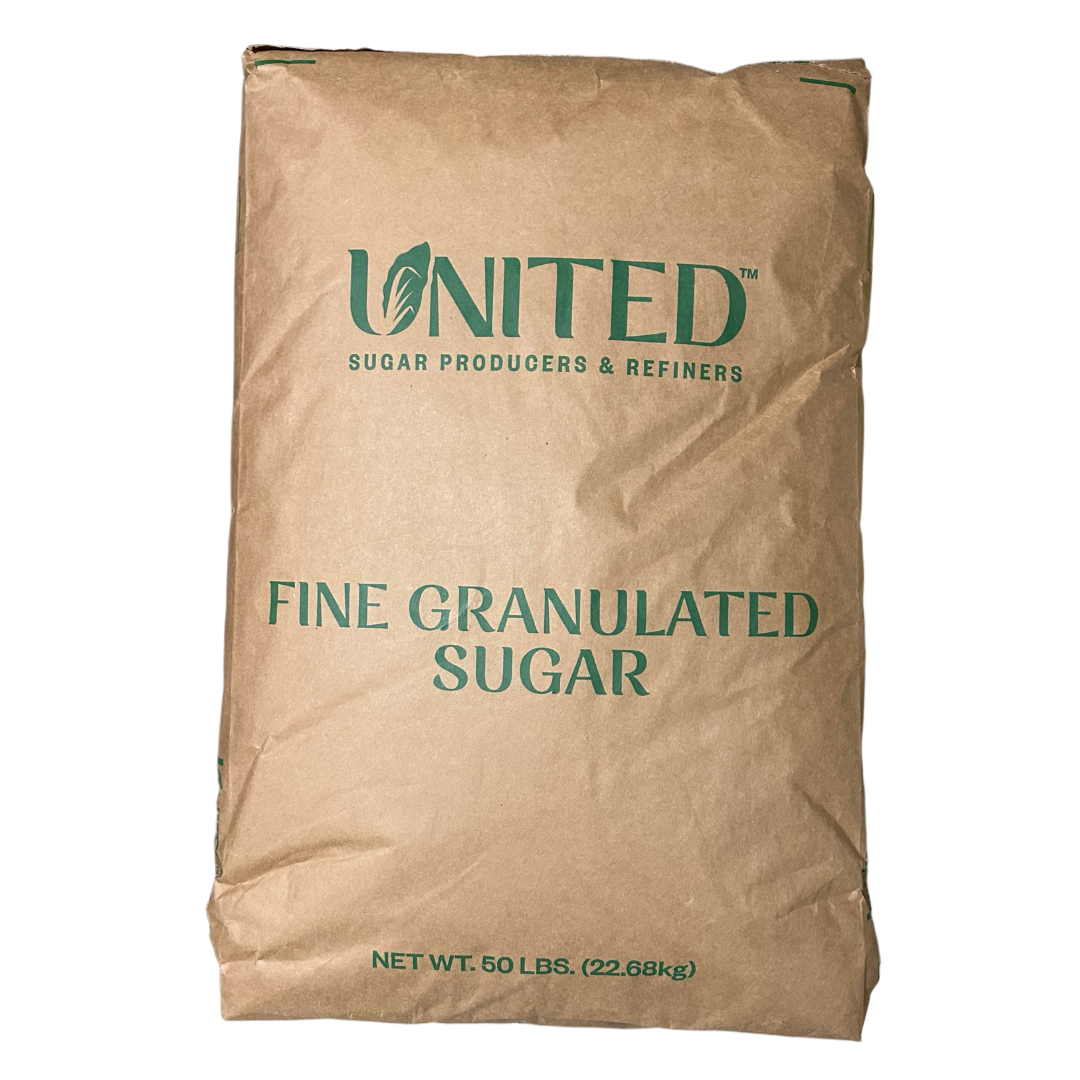 United Fine Granulated White Sugar 50LBS