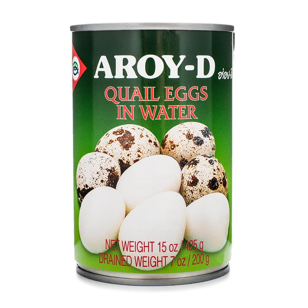 AROY-D Egg Quail 15oz x 24Can/case