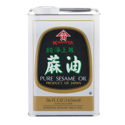 Kadoya Pure Roasted Sesame Oil 56fl oz (1.65L)
