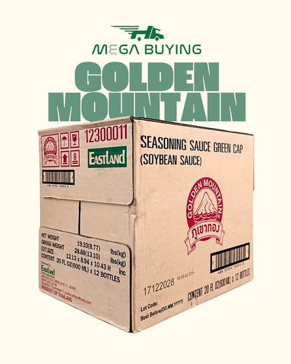 Golden Mountain Seasoning Sauce 600ml x 12botl/ case