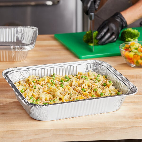 1/2 Steam Deep - Aluminum Foil Pan Half Size Deep 100pcs/case