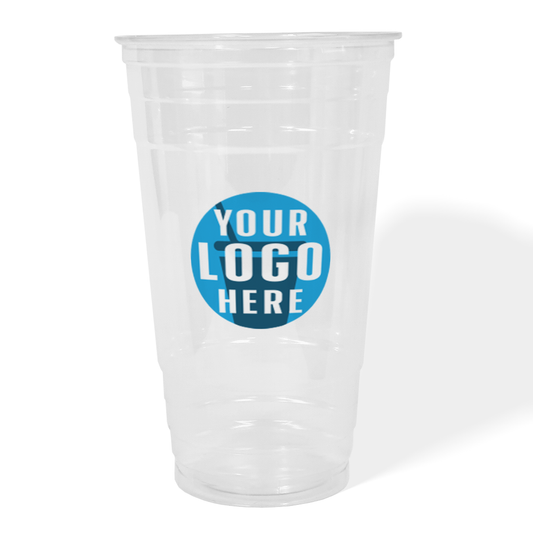 32oz PET Cup Logo Print 500pcs/case