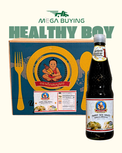 Dek Som Boon Sweet Soy Sauce 970g x 12botl/ case