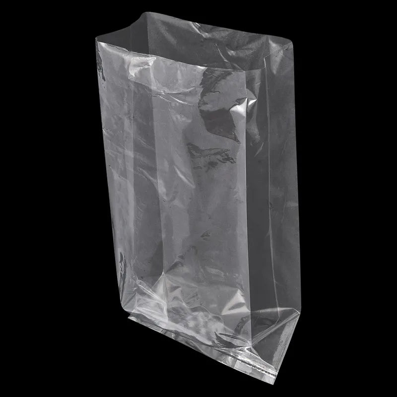 CPB428 - Clear Poly Bag 4+2x8 1000pcs/case