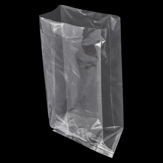 CPB428 - Clear Poly Bag 4+2x8 1000pcs/case