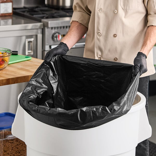 55GTB (2M) - 55 Gallon Trash Bag Thickness 2Mil - 50pcs/case