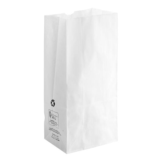 #6SOSW - #6 SOS White Paper Bag - 500pcs/case