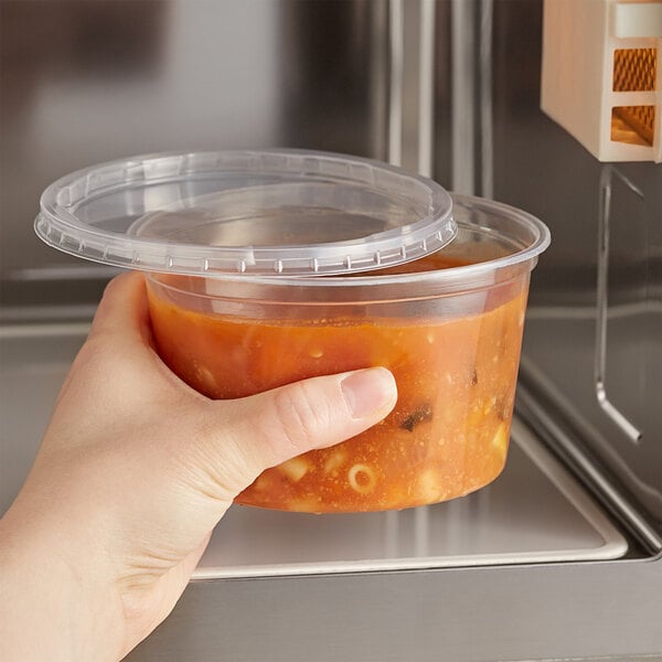 6016 - 16oz Round Container 150 Sets/case