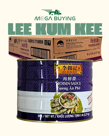 LKK Hoisin Sauce 5LB (2.27Kg) x 6 Tin Can/case