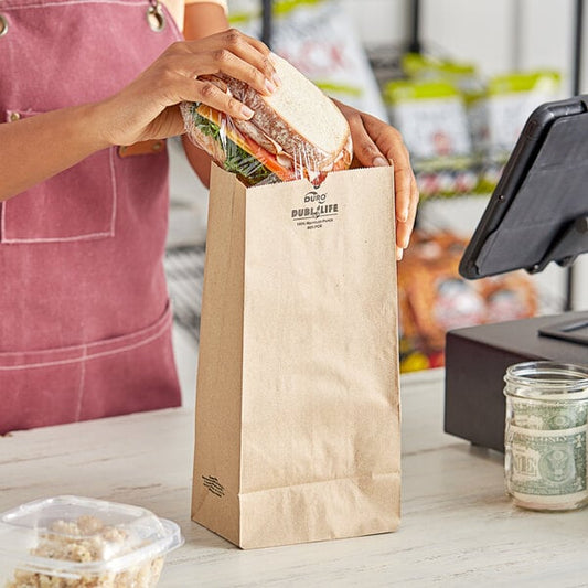 #8SOS Bag - #8 SOS Brown Paper Bag - 500pcs/case