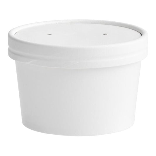 8oz Paper Soup Container - 1000pcs/case