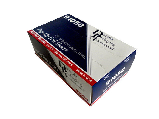 9' Pop Up Foil Sheet - 9x10.75 Foil Sheet 9inch 6x500PCS