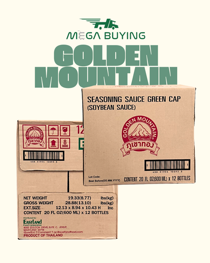 Golden Mountain Seasoning Sauce 600ml x 12botl/ case