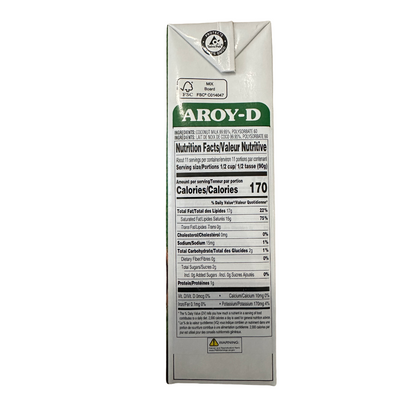AROY-D Coconut Milk 1Lt x 12btl