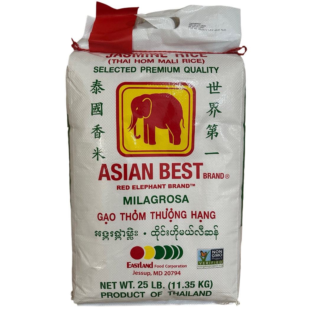 Asian Best Jasmine Rice 25LB