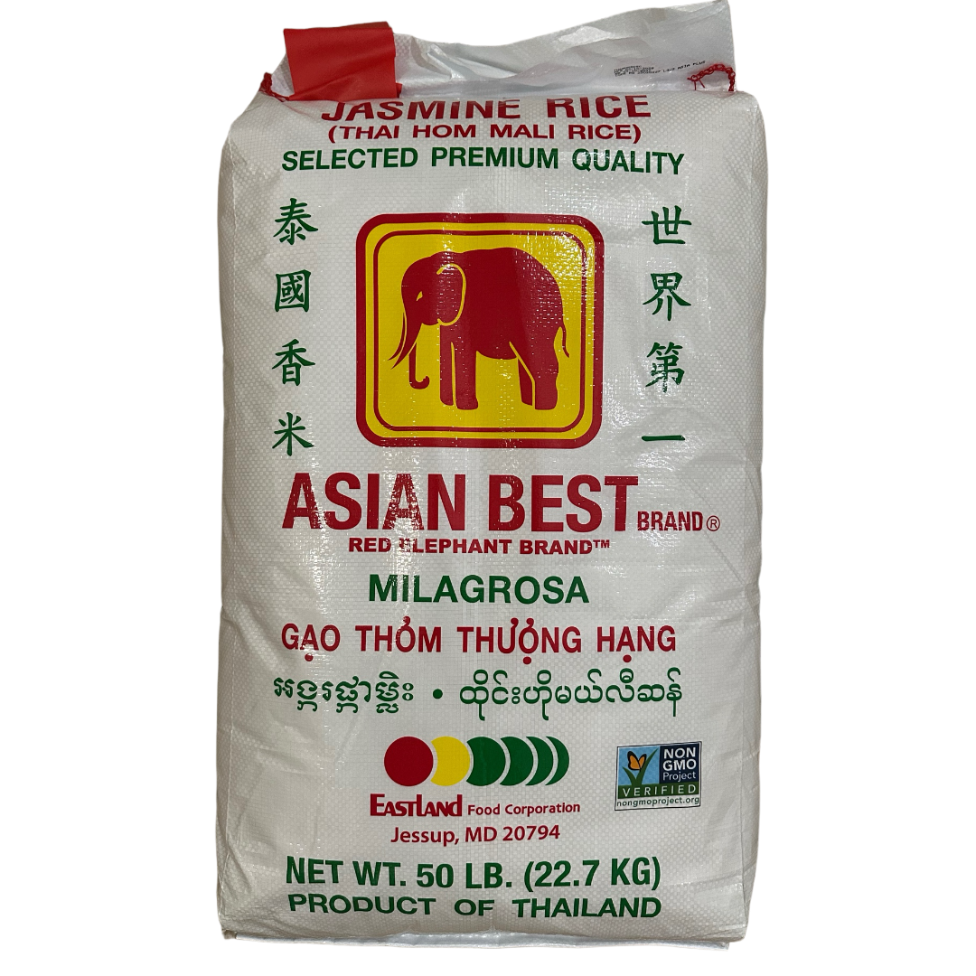 Asian Best Jasmine Rice 50LB