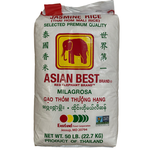 Asian Best Jasmine Rice 50LB