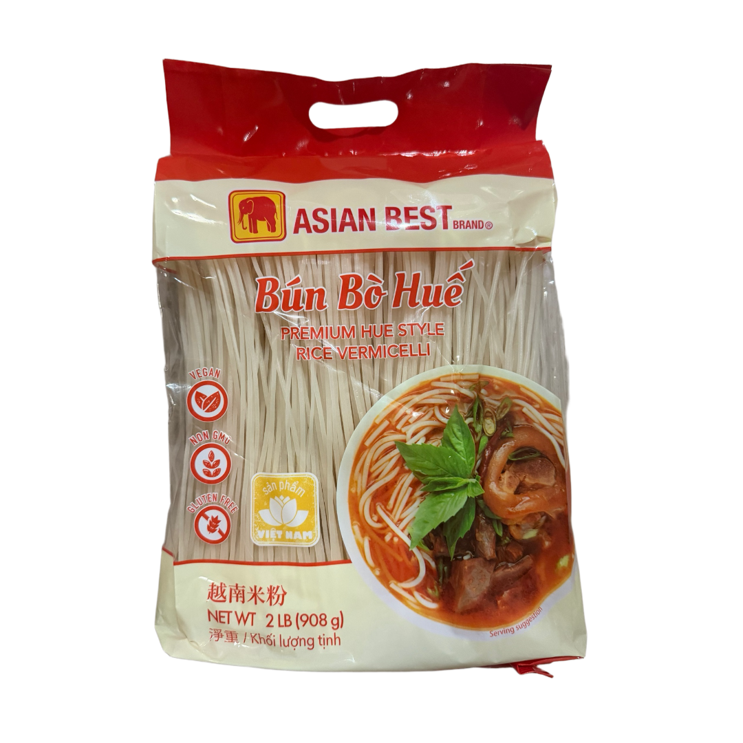 Asian Best Premium Hue Style Rice Vermicelli 2LB (908g) x 12 Packs/case