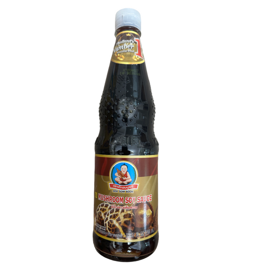 Dek Som Boon Soy Sauce W/Mushroom (L) 12botl/case