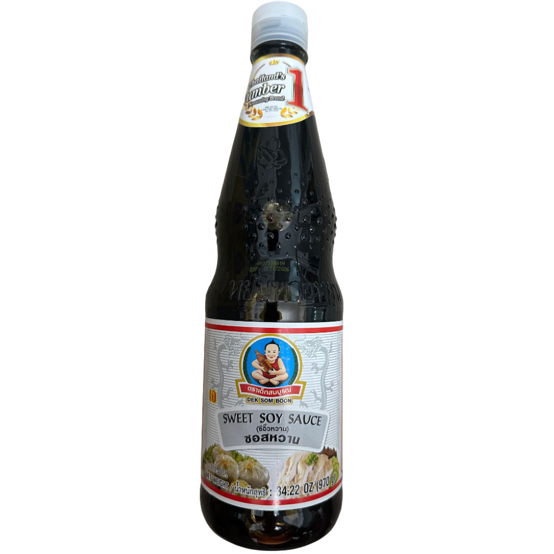 Dek Som Boon Sweet Soy Sauce 12botl/ case