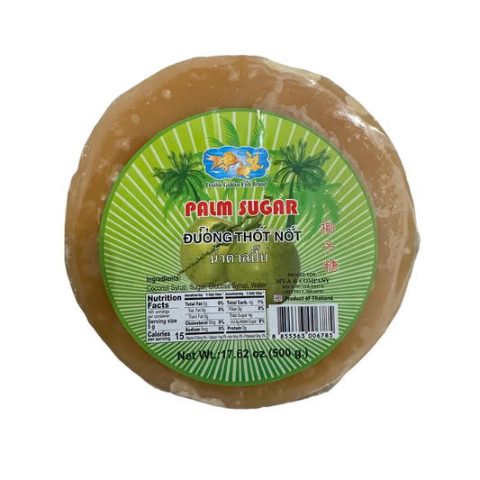 Double Golden Fish Brand Palm Sugar 17.62oz (500gr) x 30/case