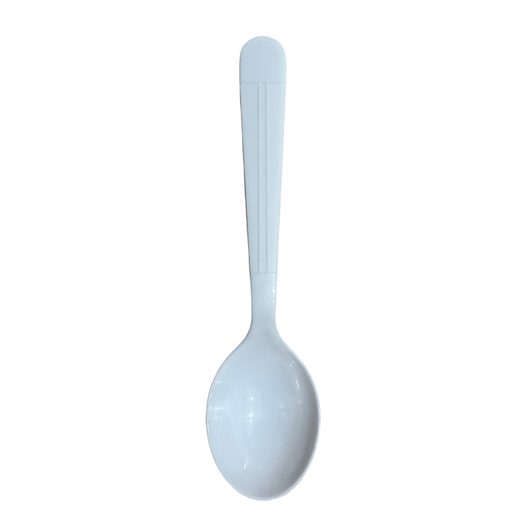 HD White Soup Spoon  - No Wrapped 1000pcs/case