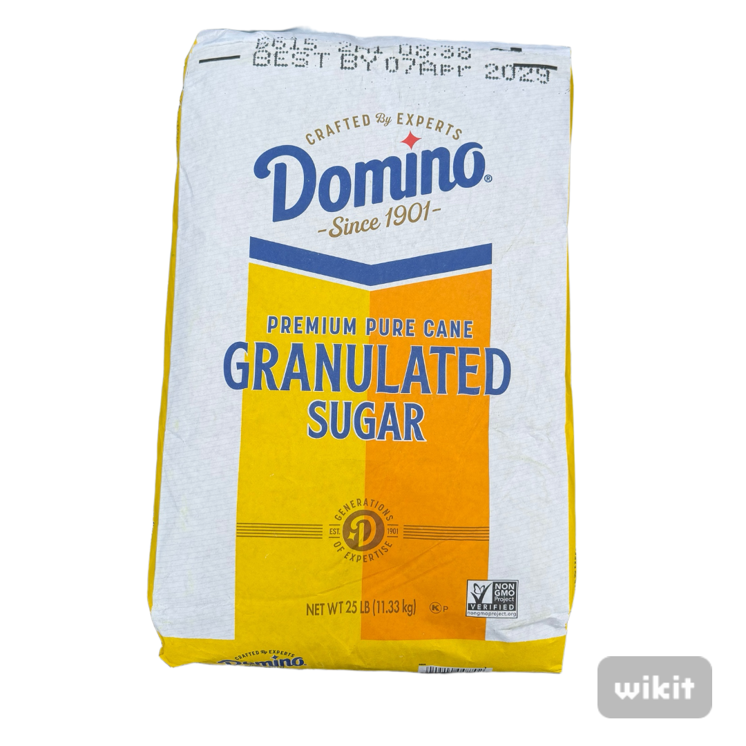 Domino Premium Pure Cane Granulated Sugar 25LB