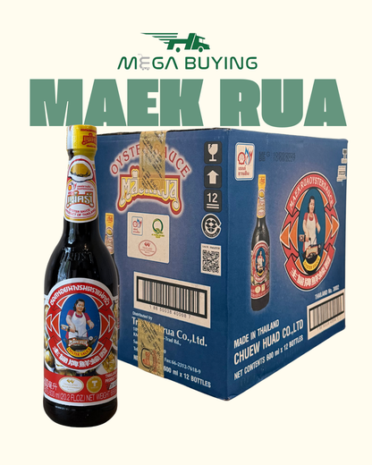 Maekrua Oyster Sauce 600ml x 12 botl/case
