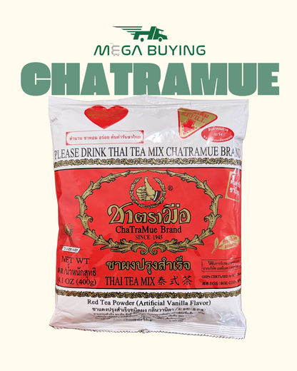 ChaTraMue Red Tea 14oz (400g) x 12 Bags/case