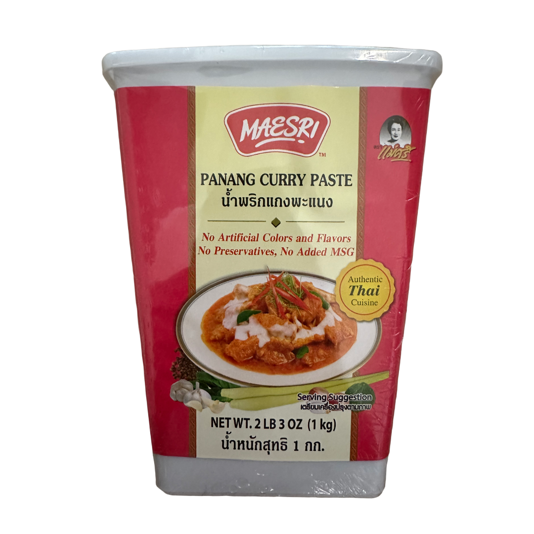 Maesri Panang Curry Paste -(L) (VAC.PK) 6jars x 1kg/case