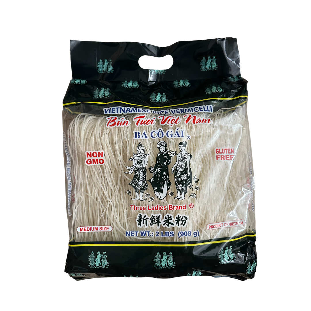 Three Ladies Rice Vermicelli 2LB x 18/case