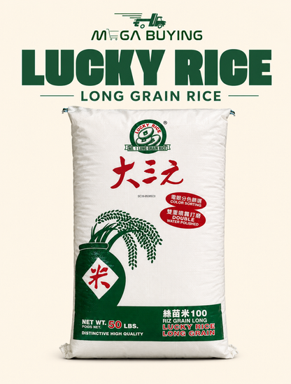 Lucky Long Grain Rice 50LB