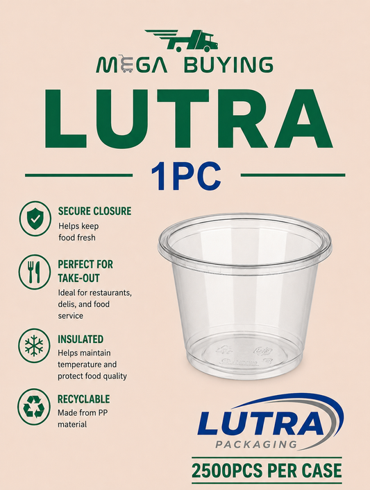 1PC - 1oz Portion Cup 2500pcs/case