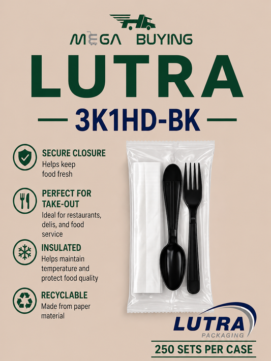 3K1HD-BK - 3in1 Black HD Kitset 250pcs/case