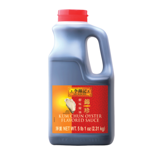 LKK Kum Chun Oyster Flavored Sauce 5LB. 1OZ (2.31Kg) x 6 Plastic Pail/case