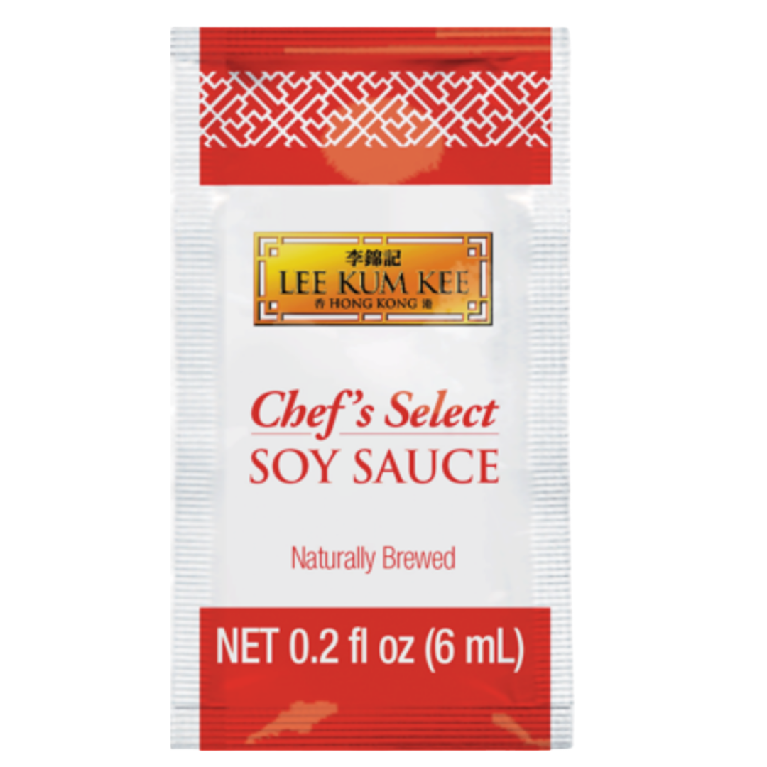 LKK Chef's Select Soy Sauce Packet 0.2fl oz (6ml) x 500ct/case