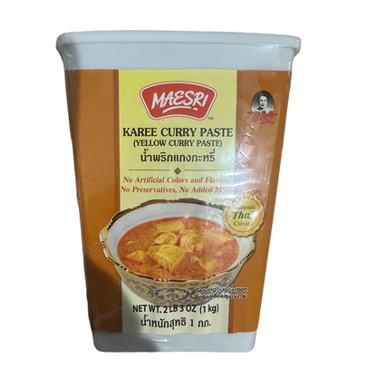 Maesri Karee Curry Paste -(L) (VAC.PK) 6jars x 1kg/case