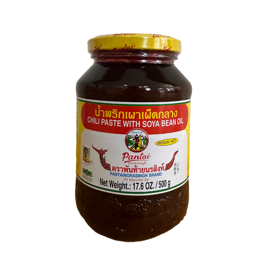Pantai Chili Paste With Soya Bean Oil 17.6oz x 24jars/case