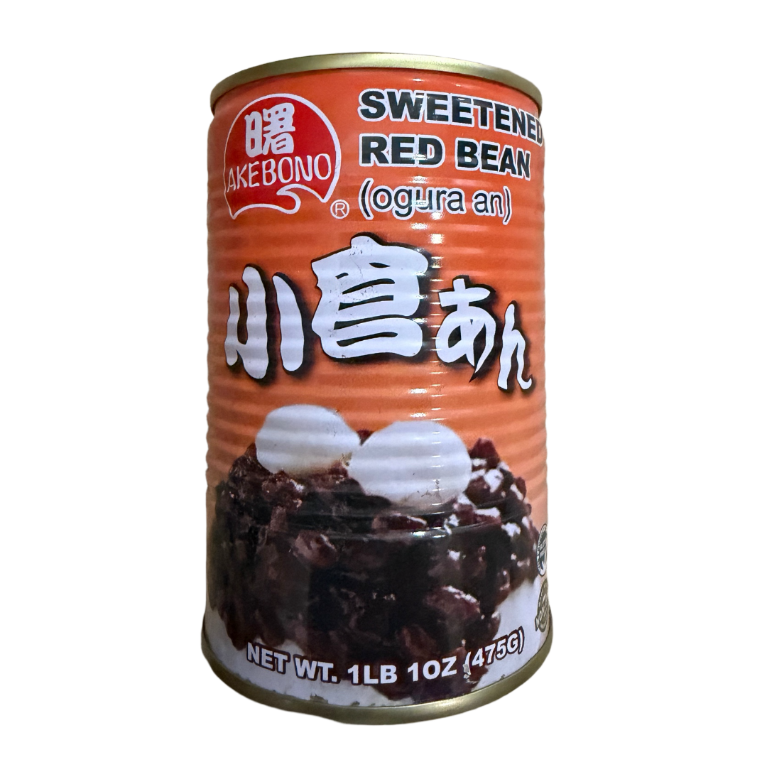 AKEBONO Sweetened Red Bean 17oz (475g) x 24 Can/case