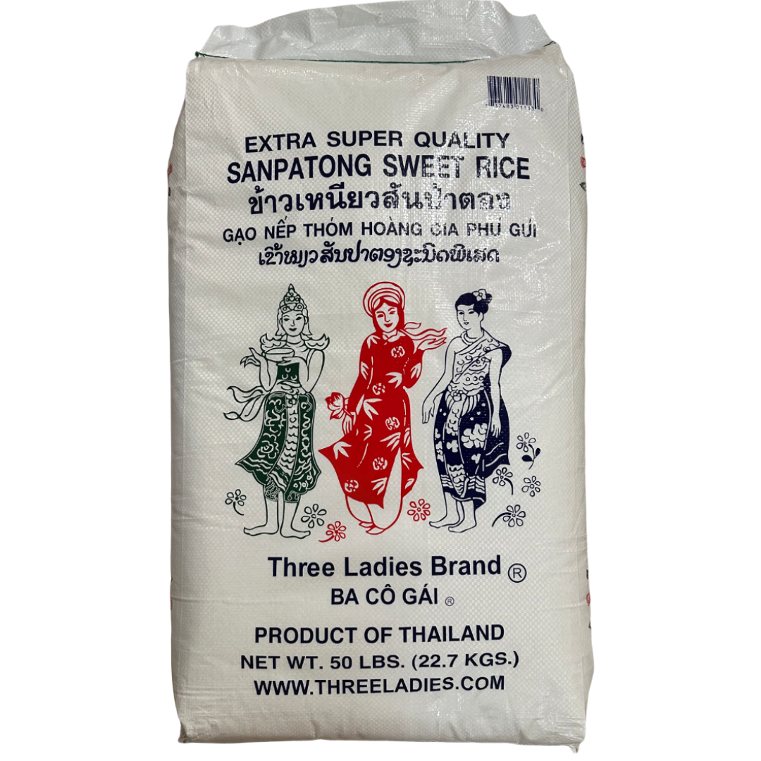 Three Ladies Sweet Rice 50LB