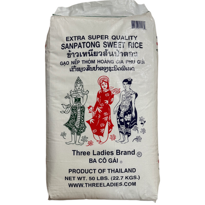 Three Ladies Sweet Rice 50LB