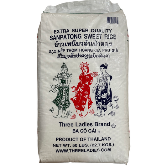Three Ladies Sweet Rice 50LB
