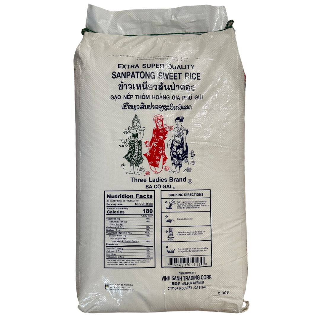 Three Ladies Sweet Rice 50LB