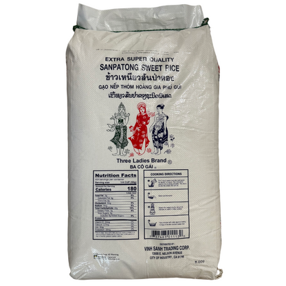 Three Ladies Sweet Rice 50LB